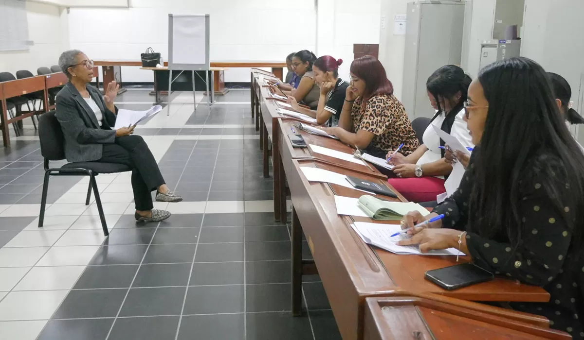INPOSDOM fortalece capacidades de su personal con taller de Ortografía y Redacción junto al INFOTEP