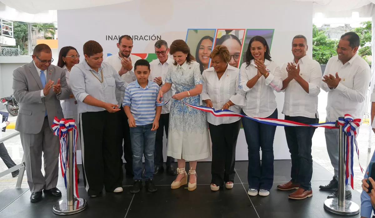 Vicepresidenta Raquel Peña encabeza inauguración de nueva Unidad de Intervención Terapéutica Territorial; INPOSDOM respalda iniciativa de inclusión en Los Guaricanos